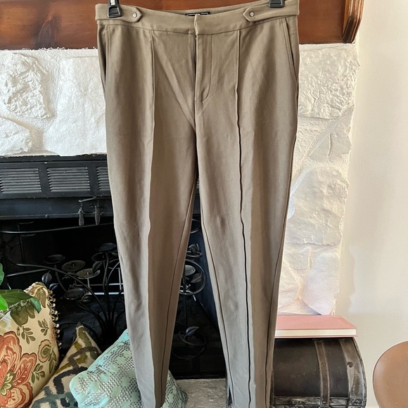 G by Giuliana Pants - G by Giuliana Women’s Ponte Knit Army Green Pants NWOT Size 12